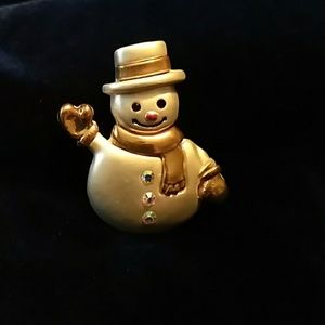 Snowman pin by Premier Designs